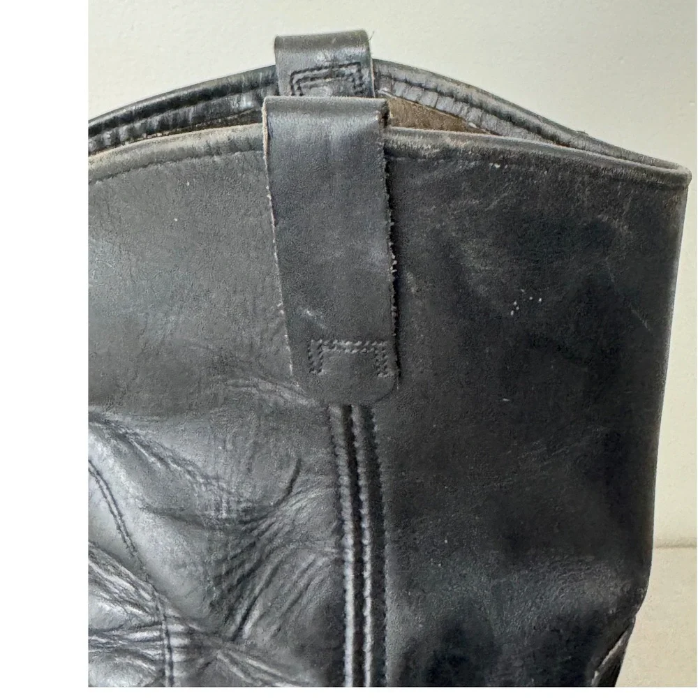 Redwing Western Boots Leather‎ Mens Black 10 B